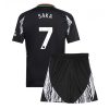Arsenal Bukayo Saka #7 Away Stadium Football Shirts Kids 2024-25 For Sale