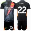 Arsenal David Raya #22 Goalkeeper Third Stadium Football Shirts Kids 2024-25 For Sale