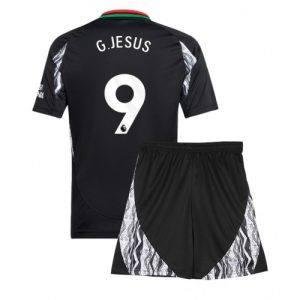 Arsenal Gabriel Jesus #9 Away Stadium Football Shirts Kids 2024-25 For Sale