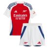 Arsenal Gabriel Magalhaes #6 Home Stadium Football Shirts Kids 2024-25 For Sale
