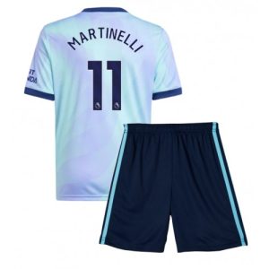 Arsenal Gabriel Martinelli #11 Third Stadium Football Shirts Kids 2024-25 For Sale