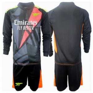 Arsenal Goalkeeper Third Stadium Football Shirts Kids 2024-25 Long Sleeve (+ pants)