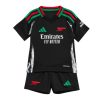Arsenal Jurrien Timber #12 Away Stadium Football Shirts Kids 2024-25 For Sale