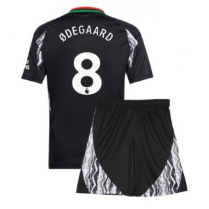 Arsenal Martin Odegaard #8 Away Stadium Football Shirts Kids 2024-25 For Sale