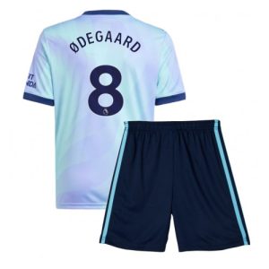 Arsenal Martin Odegaard #8 Third Stadium Football Shirts Kids 2024-25 For Sale