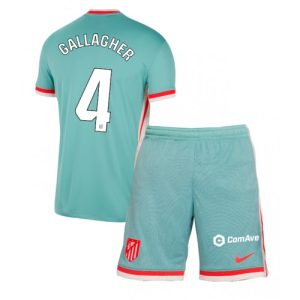 Atletico Madrid Conor Gallagher #4 Away Stadium Football Kit for Kids 2024-25 Jersey