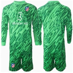 Atletico Madrid Goalkeeper Away Stadium Football Kit for Kids 2024-25