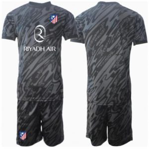Atletico Madrid Goalkeeper Home Stadium Football Kit for Kids 2024-25 Jersey