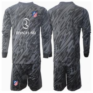 Atletico Madrid Goalkeeper Home Stadium Football Kit for Kids 2024-25