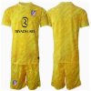 Atletico Madrid Goalkeeper Third Stadium Football Kit for Kids 2024-25 Jersey