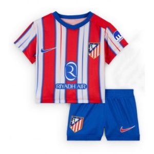 Atletico Madrid Home Stadium Football Kit for Kids 2024-25 Jersey