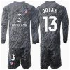 Atletico Madrid Jan Oblak #13 Goalkeeper Home Stadium Football Kit for Kids 2024-25