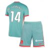 Atletico Madrid Marcos Llorente #14 Away Stadium Football Kit for Kids 2024-25 Jersey