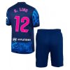 Atletico Madrid Samuel Lino #12 Third Stadium Football Kit for Kids 2024-25 Jersey