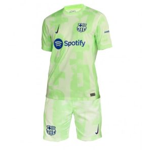 Barcelona Cheap Third Stadium Kit for Kids 2024-25 Custom Jerseys
