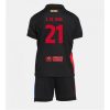 Barcelona Frenkie de Jong #21 Cheap Away Stadium Kit for Kids 2024-25 Football Jerseys