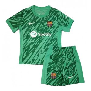 Barcelona Goalkeeper Cheap Away Stadium Kit for Kids 2024-25 Football Jerseys