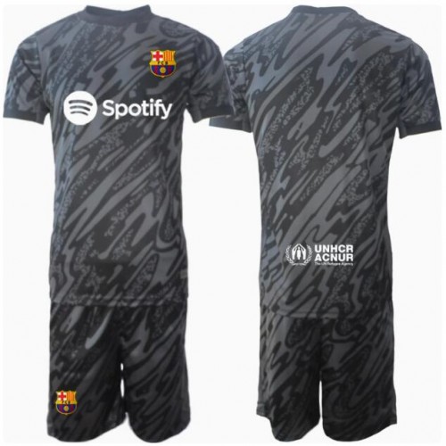 Barcelona Goalkeeper Cheap Third Stadium Kit for Kids 2024-25 Football Jerseys