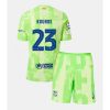 Barcelona Jules Kounde #23 Cheap Third Stadium Kit for Kids 2024-25 Football Jerseys