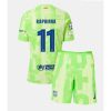 Barcelona Raphinha Belloli #11 Cheap Third Stadium Kit for Kids 2024-25 Football Jerseys