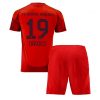 Bayern Munich Alphonso Davies #19 Home Stadium Football Kit for Kids 2024-25 Sale