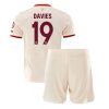 Bayern Munich Alphonso Davies #19 Third Stadium Football Kit for Kids 2024-25 Jersey