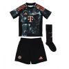 Bayern Munich Dayot Upamecano #2 Away Stadium Football Kit for Kids 2024-25 Jersey