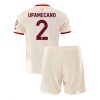 Bayern Munich Dayot Upamecano #2 Third Stadium Football Kit for Kids 2024-25 Jersey