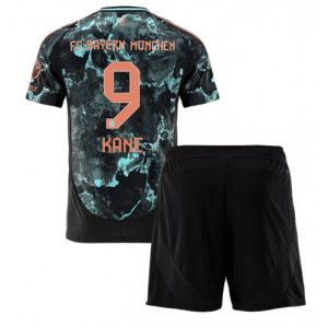 Bayern Munich Harry Kane #9 Away Stadium Football Kit for Kids 2024-25 Jersey