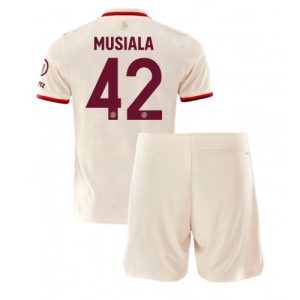 Bayern Munich Jamal Musiala #42 Third Stadium Football Kit for Kids 2024-25 Jersey