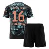 Bayern Munich Joao Palhinha #16 Away Stadium Football Kit for Kids 2024-25 Jersey
