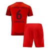 Bayern Munich Joshua Kimmich #6 Home Stadium Football Kit for Kids 2024-25 Sale