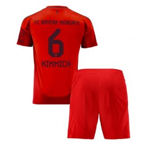 Bayern Munich Joshua Kimmich #6 Home Stadium Football Kit for Kids 2024-25 Sale