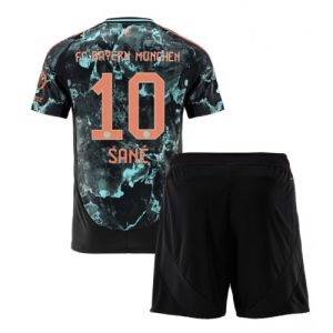 Bayern Munich Leroy Sane #10 Away Stadium Football Kit for Kids 2024-25 Jersey
