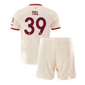 Bayern Munich Mathys Tel #39 Third Stadium Football Kit for Kids 2024-25 Jersey