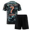 Bayern Munich Serge Gnabry #7 Away Stadium Football Kit for Kids 2024-25 Jersey