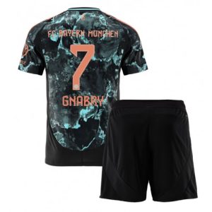 Bayern Munich Serge Gnabry #7 Away Stadium Football Kit for Kids 2024-25 Jersey