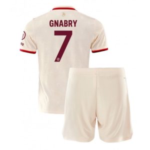 Bayern Munich Serge Gnabry #7 Third Stadium Football Kit for Kids 2024-25 Jersey