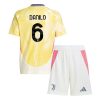 For Sale  Juventus Danilo Luiz #6 Cheap Away Stadium Kit for Kids 2024-25 Football Jerseys 3