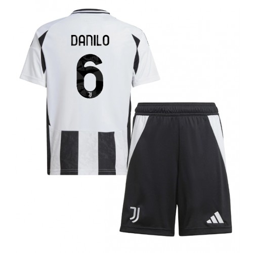 Buy Juventus Danilo Luiz #6 Cheap Home Stadium Kit for Kids 2024-25 Football Jerseys For Sale Juventus Danilo Luiz #6 Cheap Home Stadium Kit for Kids 2024-25 Football Jerseys