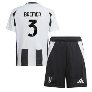 Buy Juventus Gleison Bremer #3 Cheap Home Stadium Kit for Kids 2024-25 Football Jerseys For Sale Juventus Gleison Bremer #3 Cheap Home Stadium Kit for Kids 2024-25 Football Jerseys