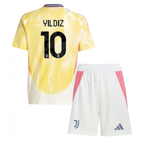Buy Juventus Kenan Yildiz #10 Cheap Away Stadium Kit for Kids 2024-25 Football Jerseys For Sale Juventus Kenan Yildiz #10 Cheap Away Stadium Kit for Kids 2024-25 Football Jerseys