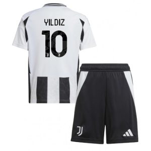 Buy Juventus Kenan Yildiz #10 Cheap Home Stadium Kit for Kids 2024-25 Football Jerseys For Sale Juventus Kenan Yildiz #10 Cheap Home Stadium Kit for Kids 2024-25 Football Jerseys