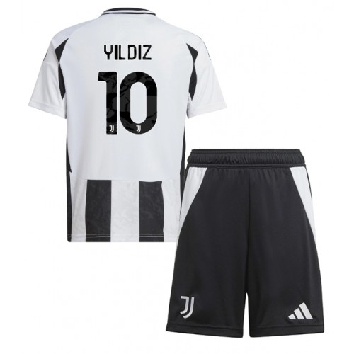 Buy Juventus Kenan Yildiz #10 Cheap Home Stadium Kit for Kids 2024-25 Football Jerseys For Sale Juventus Kenan Yildiz #10 Cheap Home Stadium Kit for Kids 2024-25 Football Jerseys