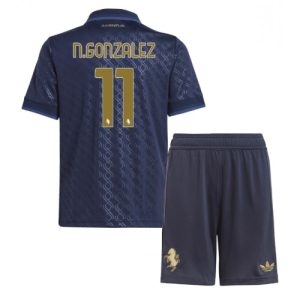 Buy Juventus Nicolas Gonzalez #11 Cheap Third Stadium Kit for Kids 2024-25 Football Jerseys For Sale Juventus Nicolas Gonzalez #11 Cheap Third Stadium Kit for Kids 2024-25 Football Jerseys