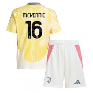 Buy Juventus Weston McKennie #16 Cheap Away Stadium Kit for Kids 2024-25 Football Jerseys For Sale Juventus Weston McKennie #16 Cheap Away Stadium Kit for Kids 2024-25 Football Jerseys
