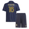 For Sale  Juventus Weston McKennie #16 Cheap Third Stadium Kit for Kids 2024-25 Football Jerseys 3