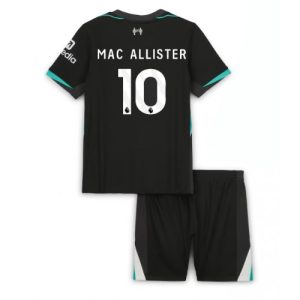 Liverpool Alexis Mac Allister #10 Away Stadium New Kit for Kids 2024-25 Soccer Jersey