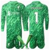 Liverpool Alisson Becker #1 Goalkeeper Away Stadium New Kit for Kids 2024-25 Long Sleeve (+ pants)