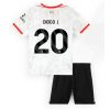 Liverpool Diogo Jota #20 Third Stadium New Kit for Kids 2024-25 Soccer Jersey